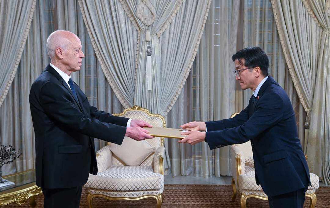 L'Ambassadeur LEE Tae-won remet ses lettres de créance au Président Kaïs Saïed (13 novembre)